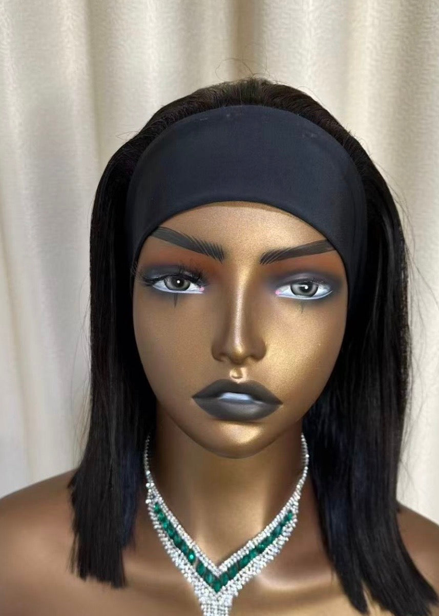 Headband Bob Wig