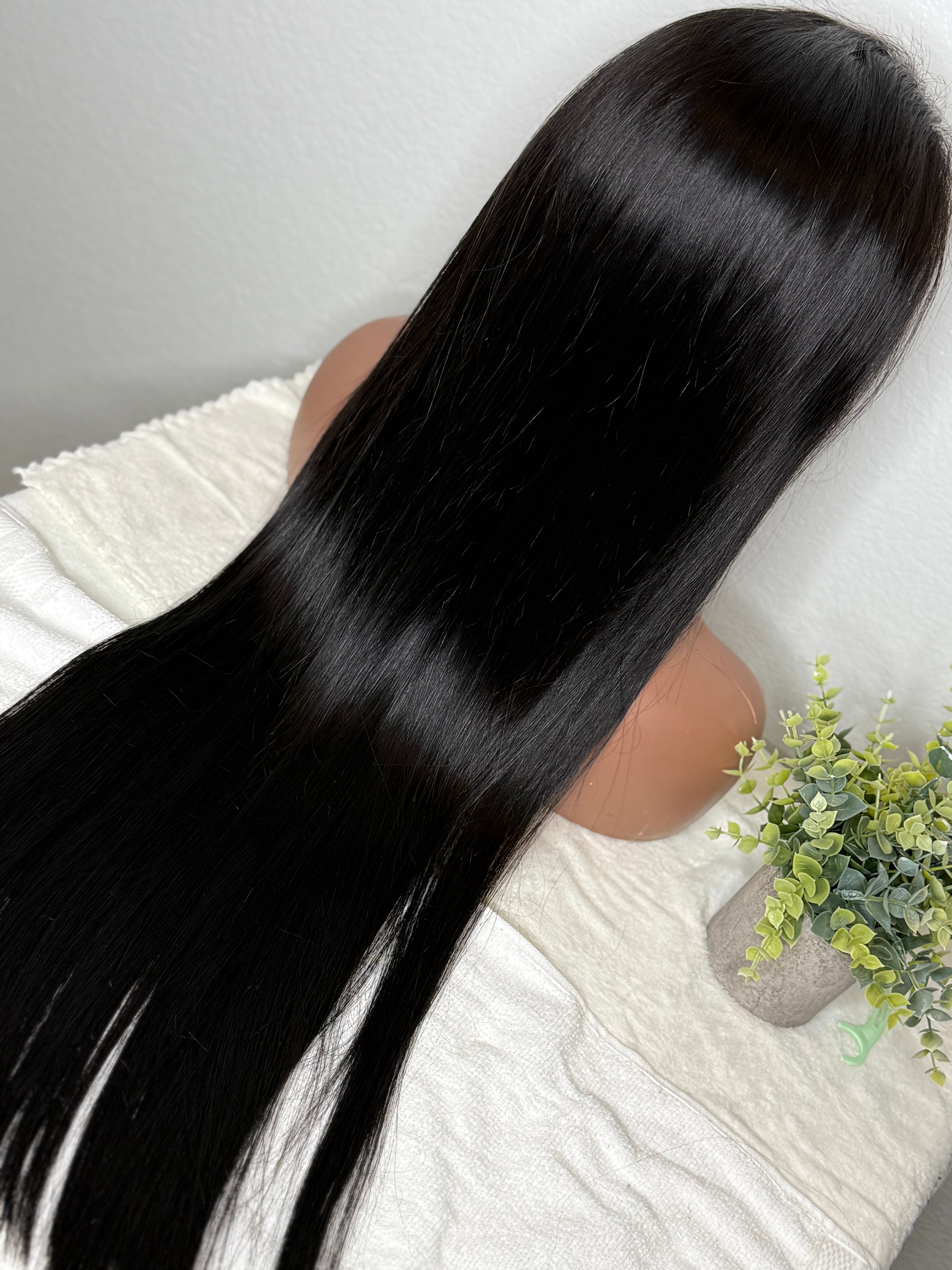 30” Bone Straight Wig – 350g