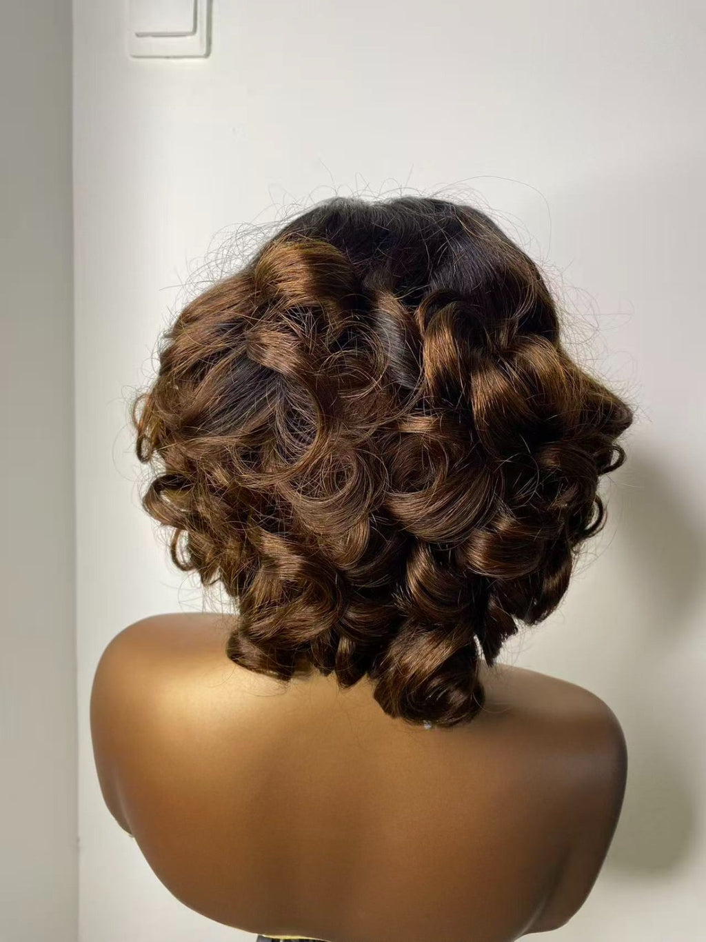 Curly Headband Glueless Wig