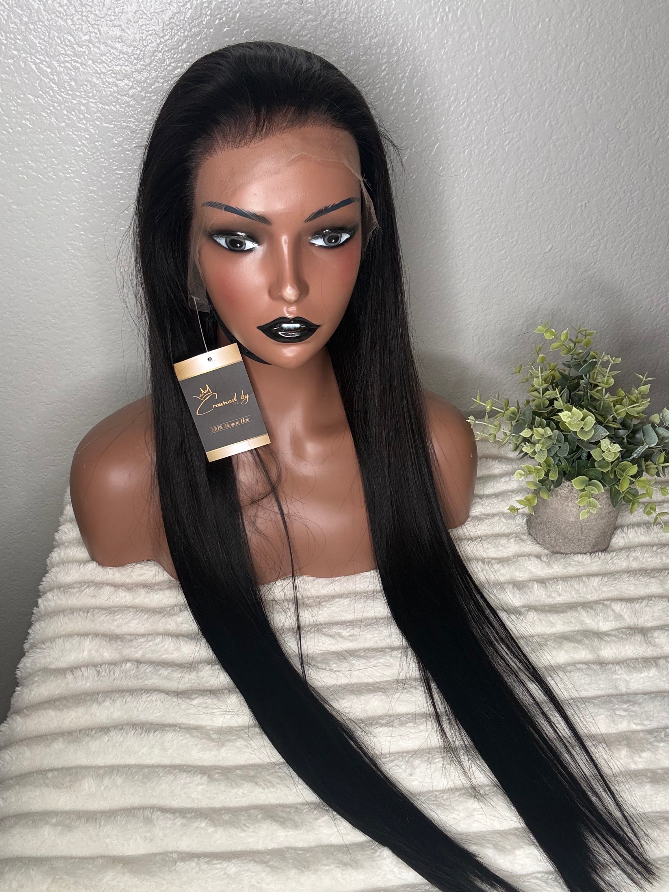 30” Bone Straight Wig – 350g