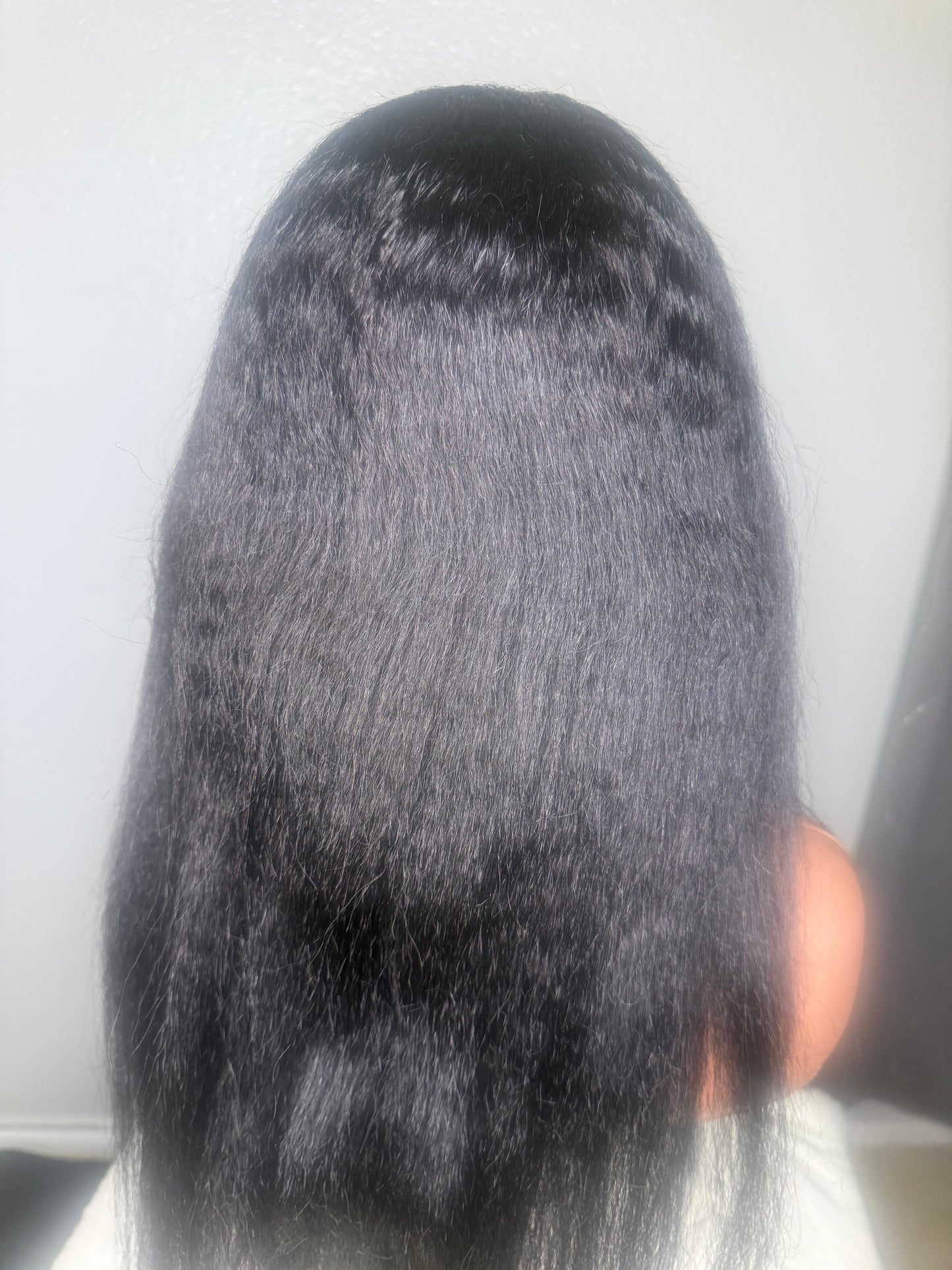 Yaki Straight Glue less wig