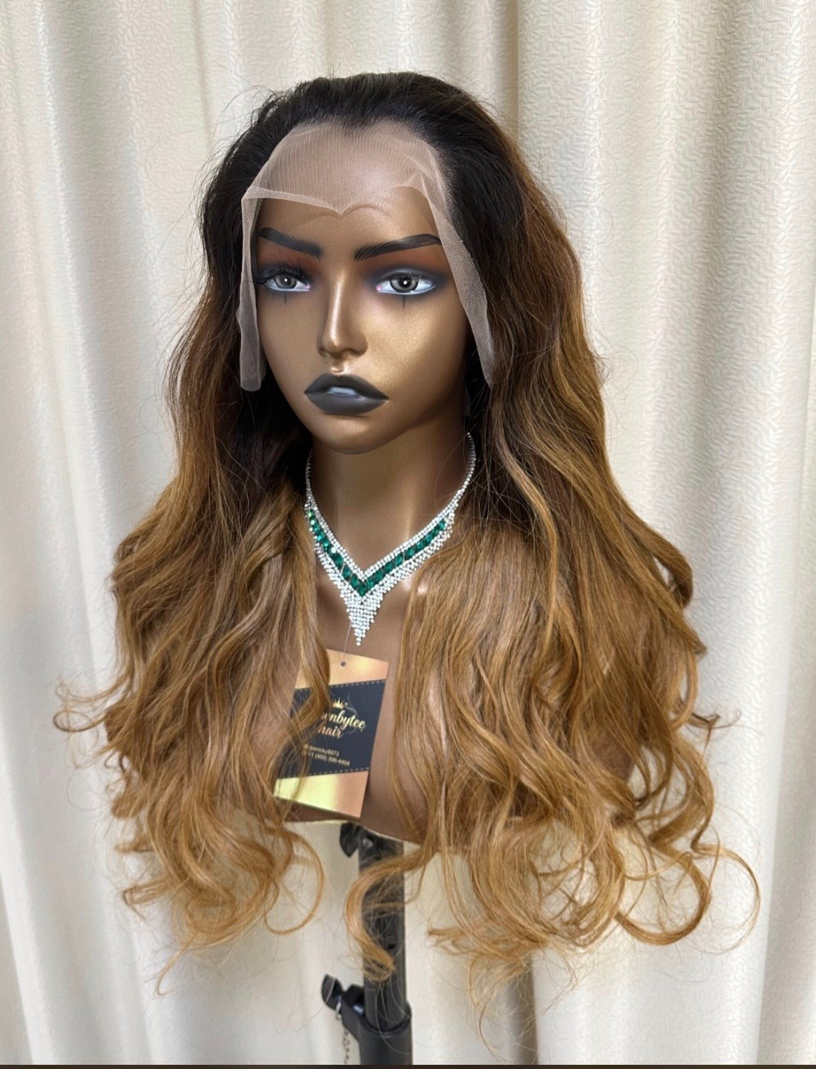 Oceans curly wig